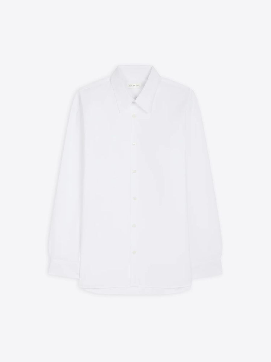 Camicie: Dries Van Noten Hemd Weiss, Grösse M, NEU – Nuovo e nell'imballaggio originale da Zürich venduto da gui_d22n 4