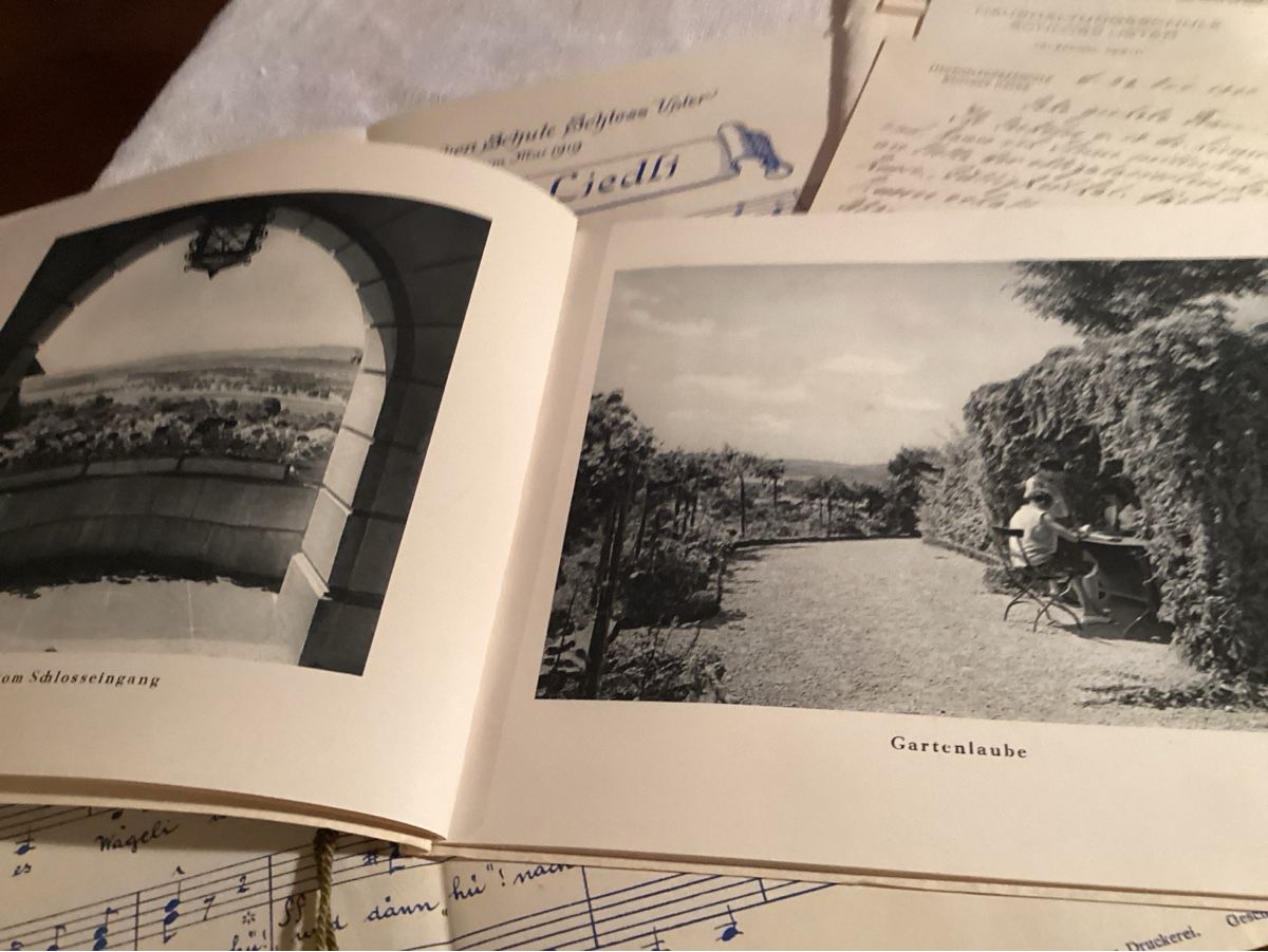 Dokumente: USTER Hauswirtschaftliche schule 7 documents 1940 – Gebraucht aus Luc (Ayent) von Rebouille 3