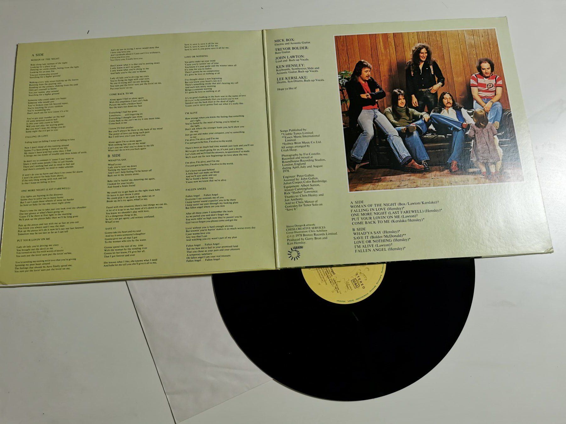 Dischi in vinile: Uriah Heep - Fallen Angel – Usato da Grafenried venduto da Jukebox70 2