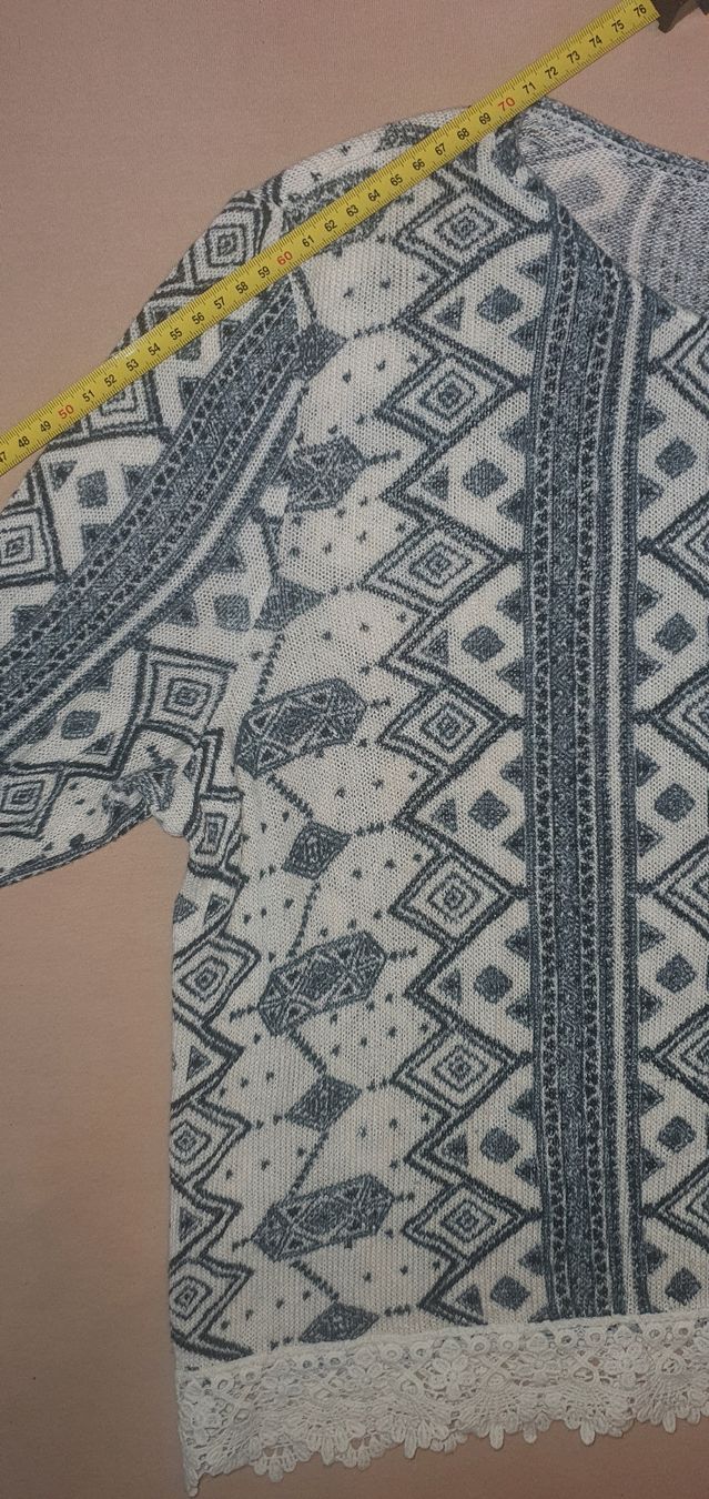 Camicette: Ethno-Muster & Spitze, langarm shirt, light pull, longshirt – Usato da Zollikerberg venduto da Nice_Name 4