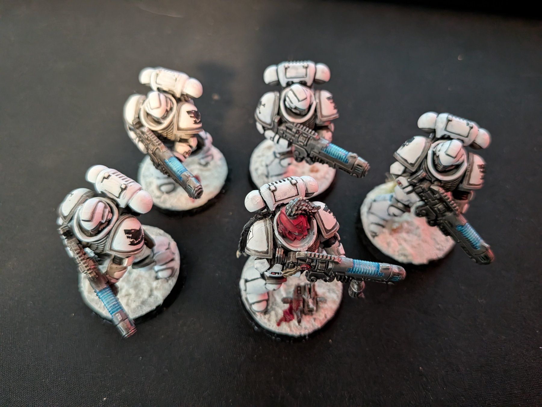 Kit di modellismo & Modellini statici: Warhammer 40K – Space Wolves Hellblasters – Usato da Wangs venduto da rhodinium 2