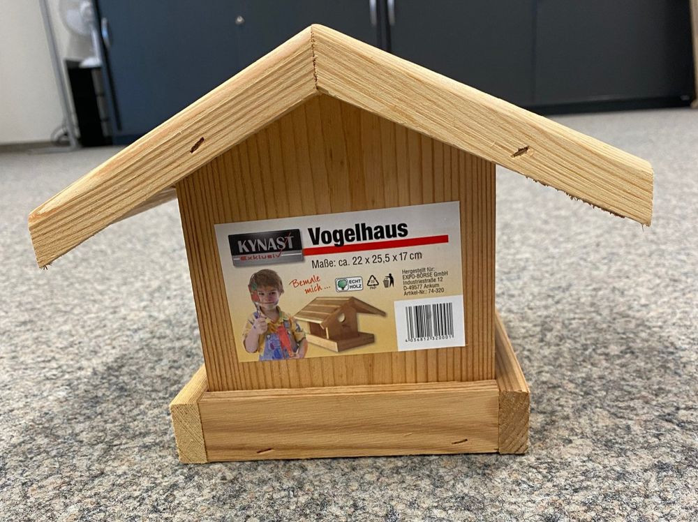 Vogelhaus zum Bemalen Kaufen auf Ricardo
