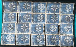 Nr.348 Steckkarte mit Stempel