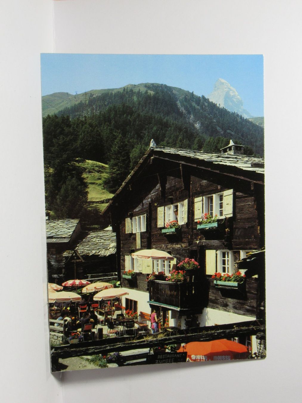 Cartoline postali: Restaurant zum See ,  Zermatt – Usato da Grenchen venduto da frechri