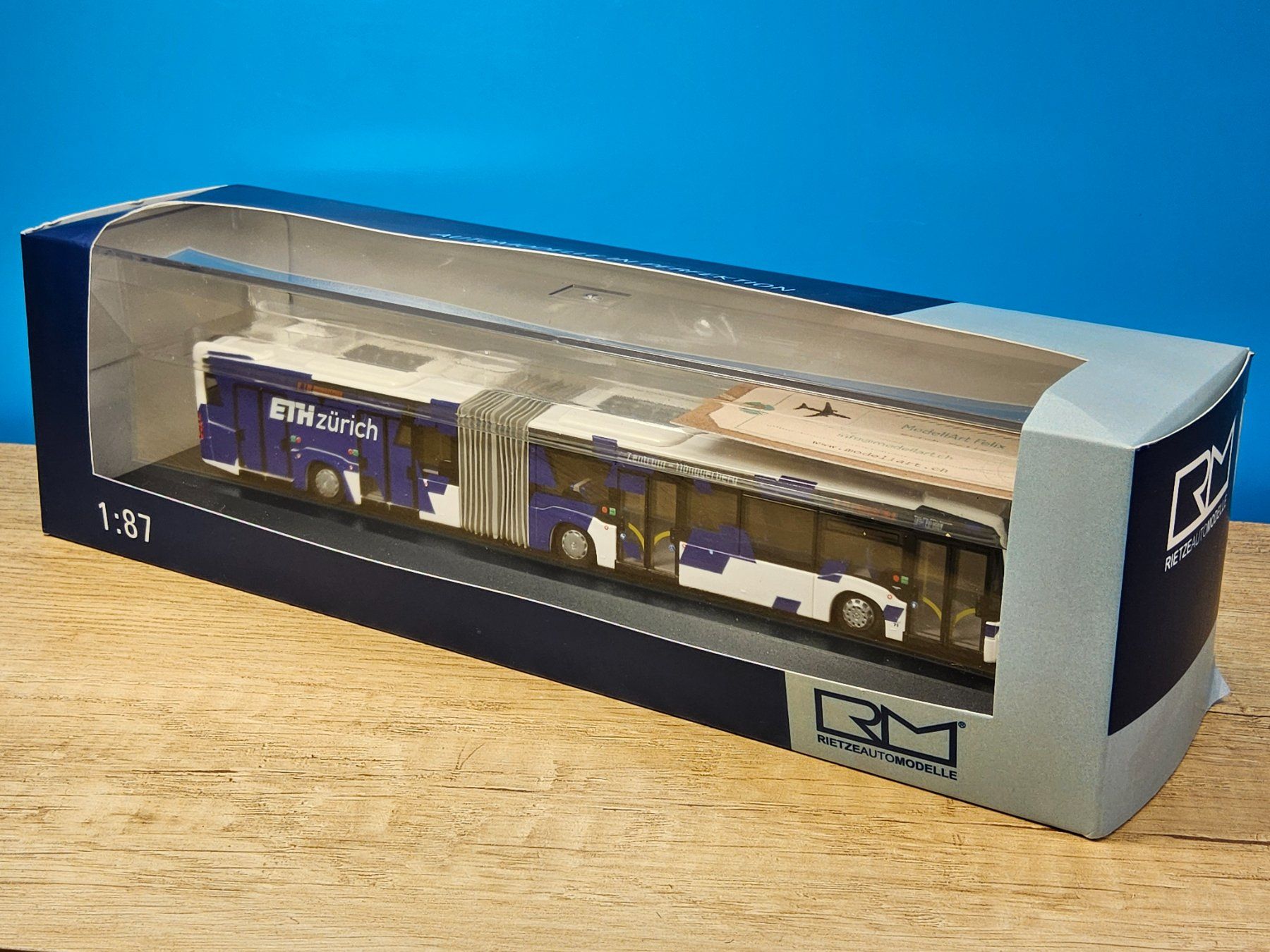 Rietze 69561 _ Mercedes-Benz Citaro _ ETH - VBZ Zürich 1:87 (Gebraucht