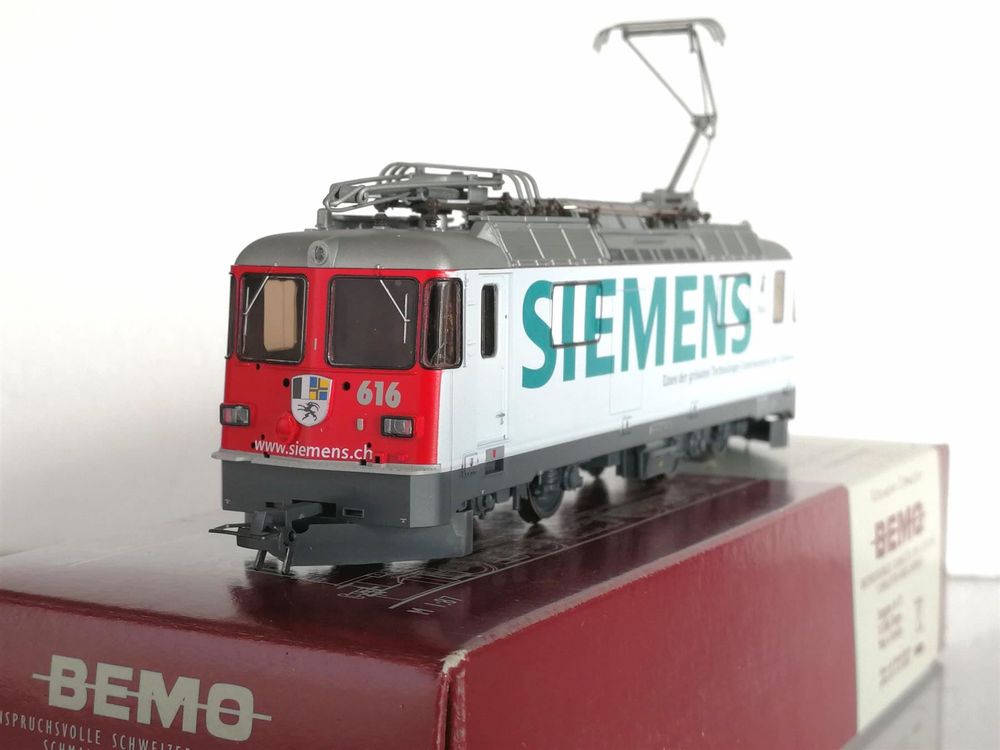 BEMO RhB Ge 4/4 II "Filisur/SIEMENS" DC | Kaufen Auf Ricardo