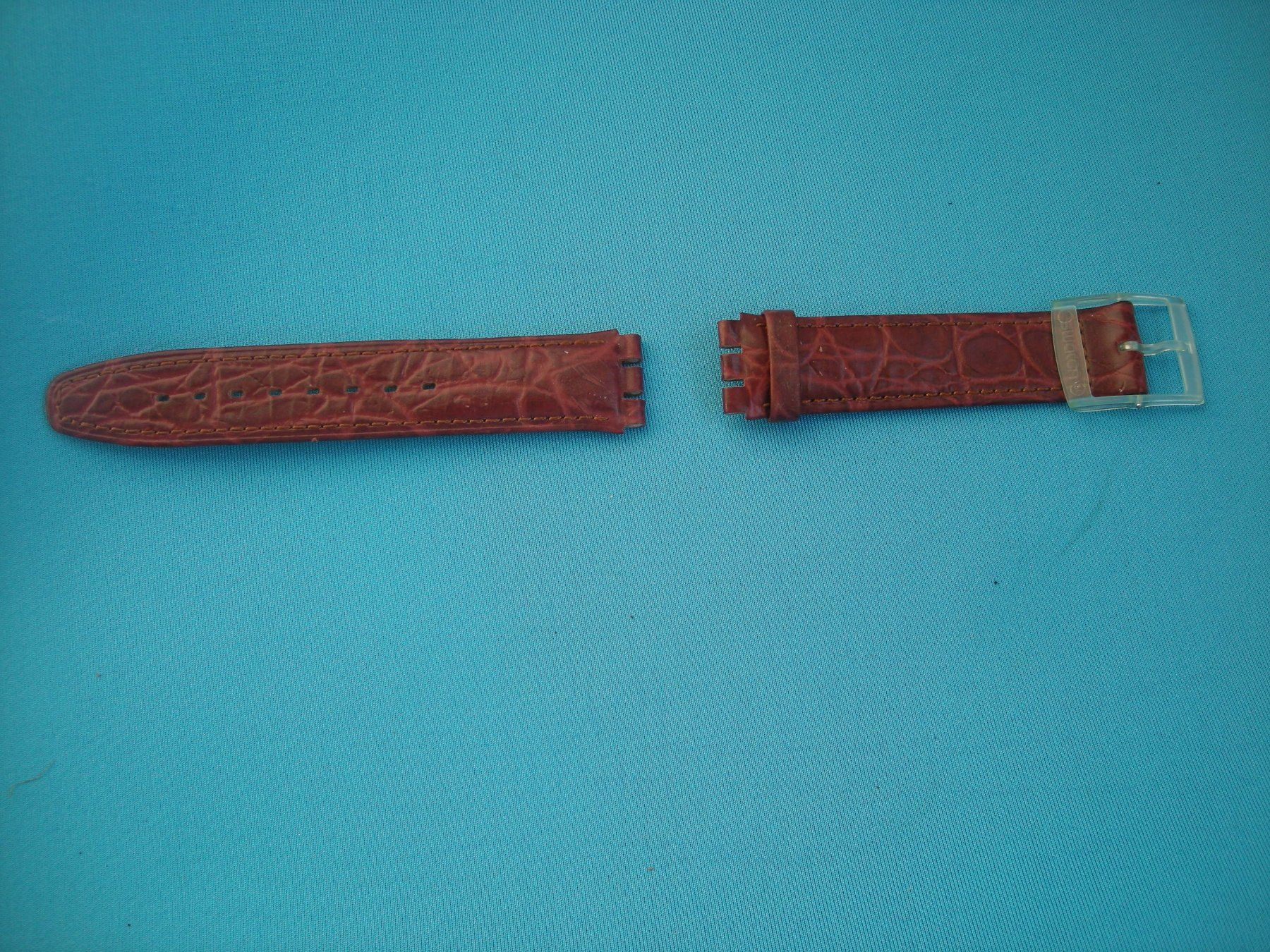 Swatch Bracciali & Braccialetti: Swatch Armband Leder NEU unbenutzt – Nuovo (secondo la descrizione) da Spreitenbach venduto da Nanika 1