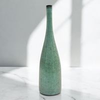 Jacques & Dani Ruelland. Vase signé Céramique Émaillée 1960s