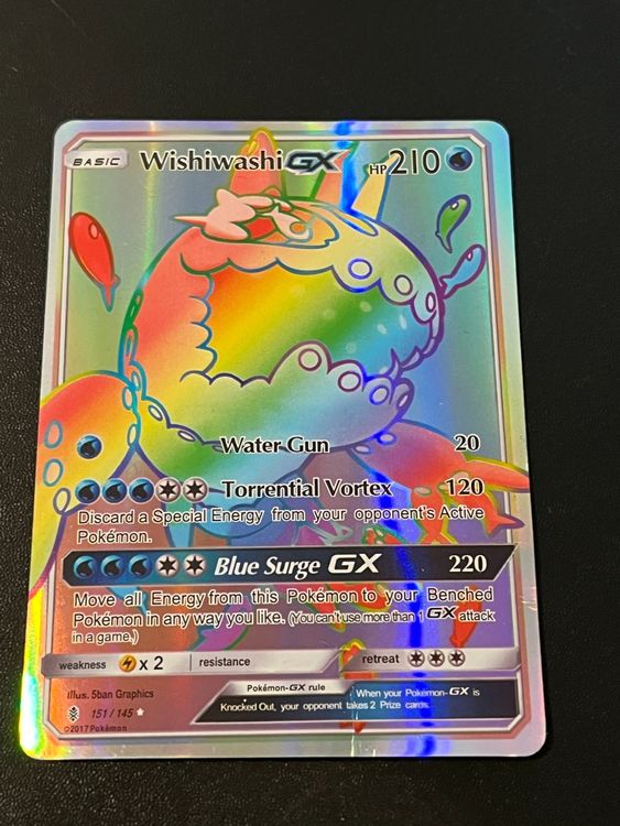 Pokemon Wishiwashi GX-Karte | Kaufen auf Ricardo