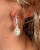 Muschelkernohrringe