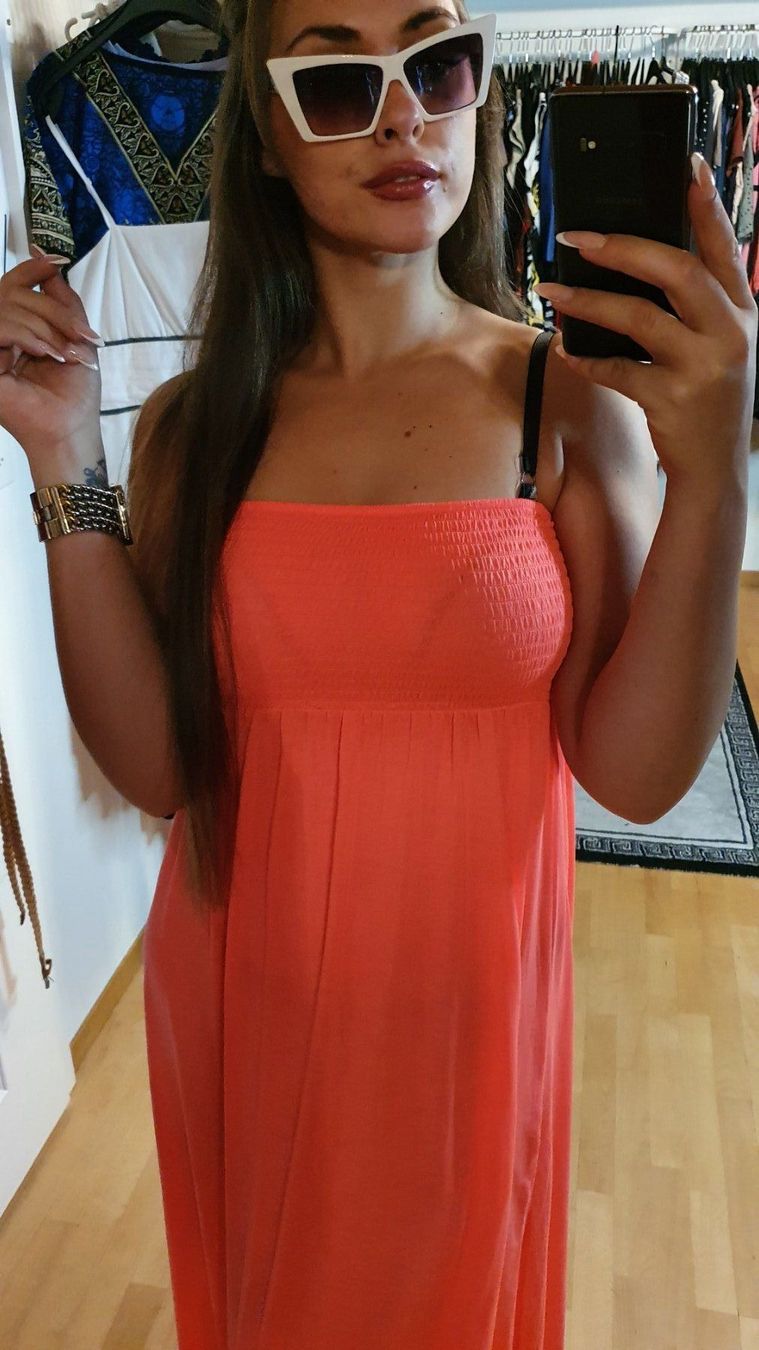 Kleider: Sommer Strandkleid Maxikleid mit Beinschlitz Gr. 38/40 – Gebraucht aus Wald ZH von CapLux 3