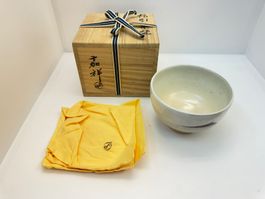 Teeschale Japan Chawan Keramik-  20. Jh. „Hagi"