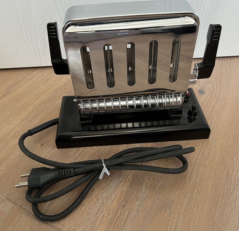 Vintage Jura Toaster 150 Typ 2380 verchromt Bakelitsockel Kaufen auf