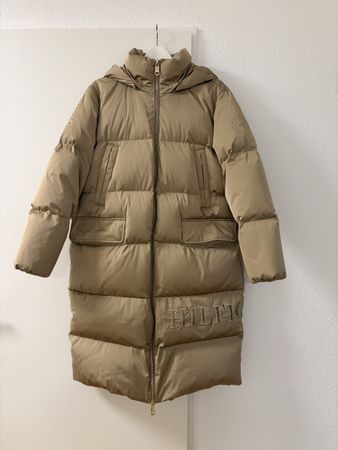 Tommy Hilfiger Daunenmantel beige Grösse M