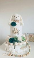 Windeltorte nach Wunsch – Farbe & Grösse wählbar (Babygesche