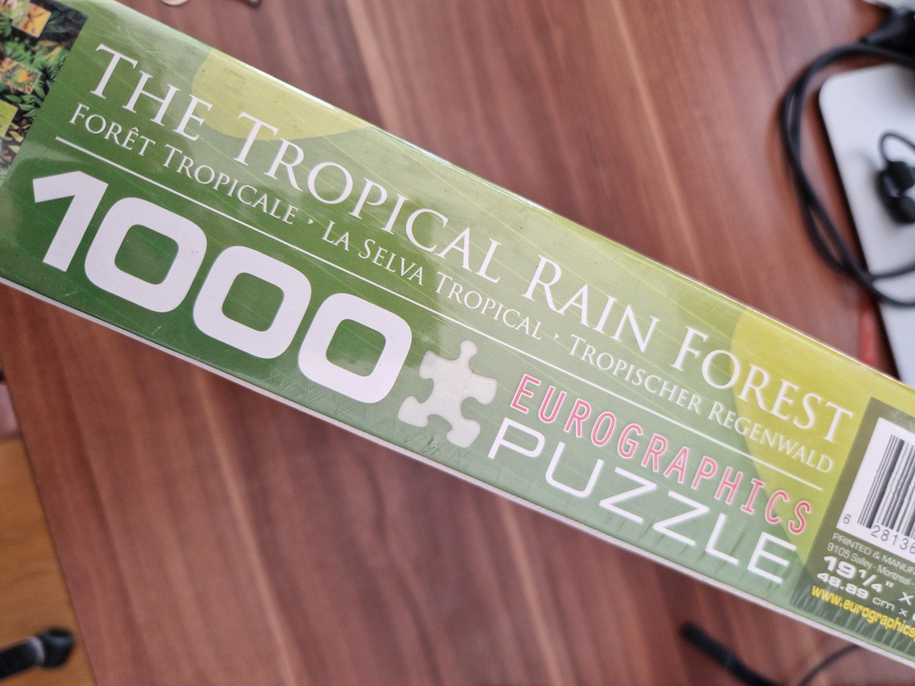 Puzzles: Puzzle 1000 Tropischer Regenwald – Neu und originalverpackt aus Birmensdorf ZH von phoeniks 1