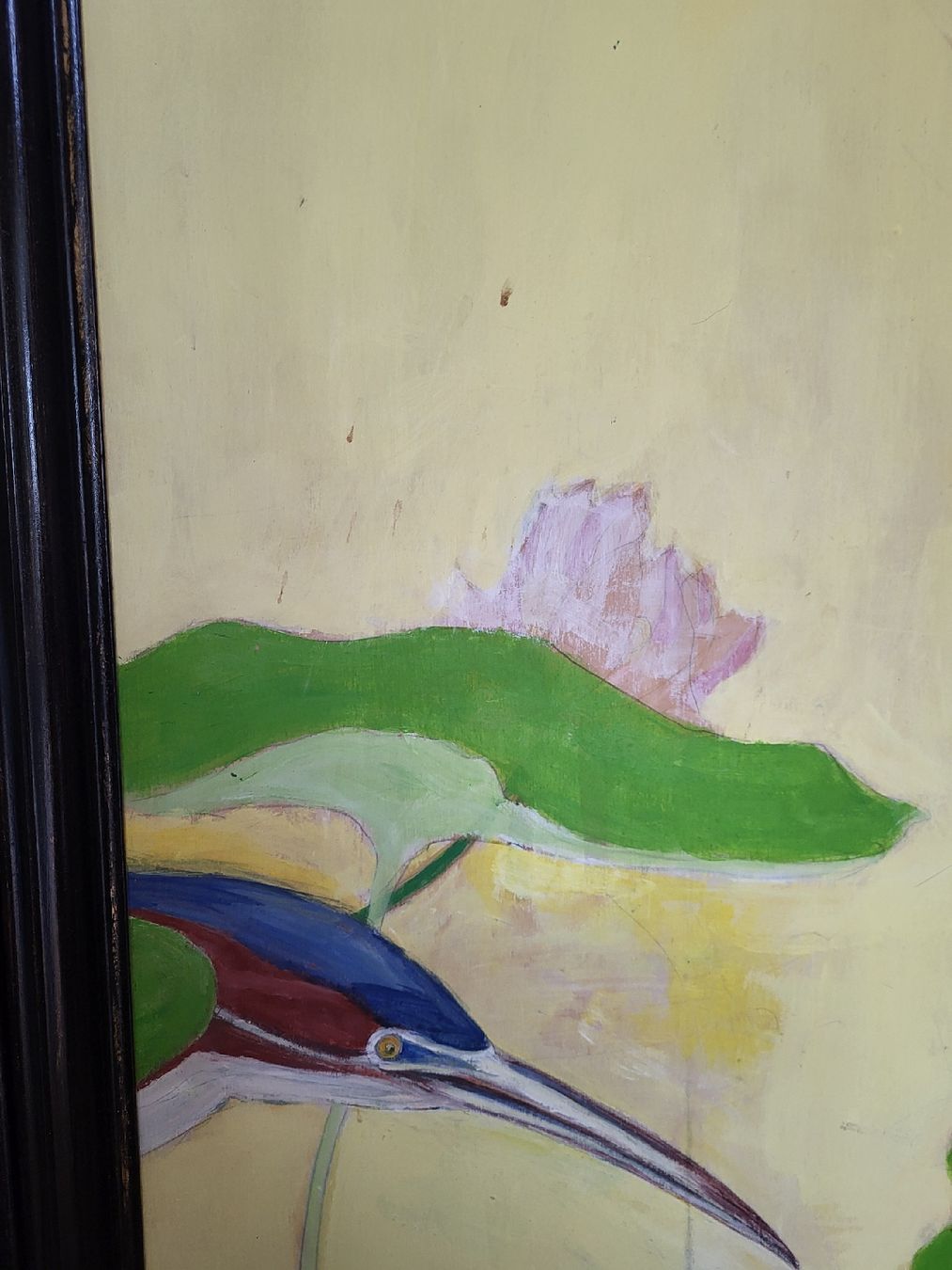 Gemälde: Zwei Asiatische Bilder, gemalt, mit Rahmen, Top – Gebraucht aus Zürich von Lizi7 1