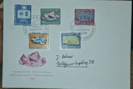 Pro Patria 1961 FDC