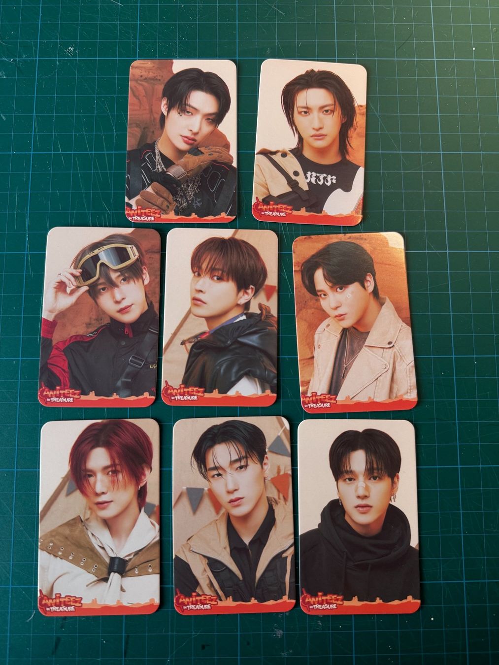 Carte collezionabili: Ateez PC's - 8 Stück (Set NR. 2) – Usato da Riniken venduto da Chippie222000
