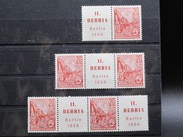 DDR 1959 Fünfjahresplan DEBRIA Variationen **