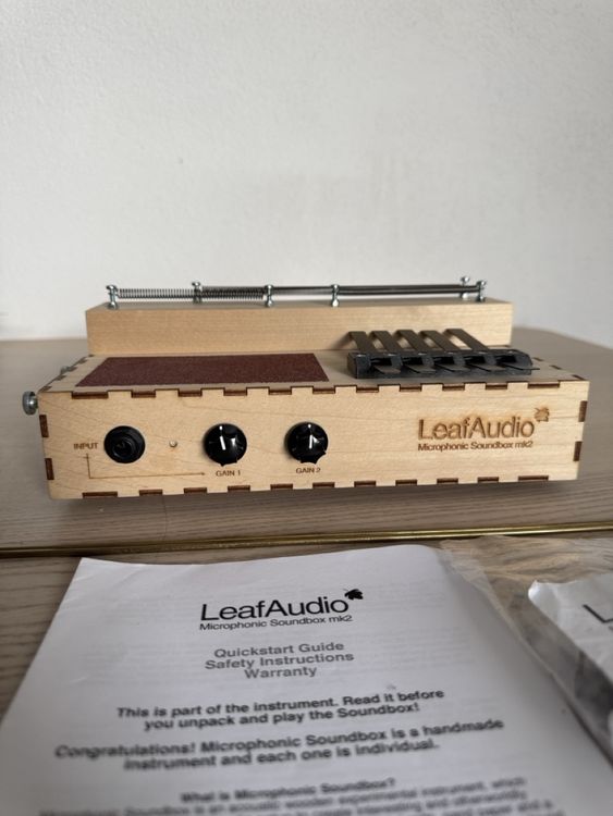 LeafAudio Microphonic Soundbox MK2 (Neu (gemäss Beschreibung)) in ...