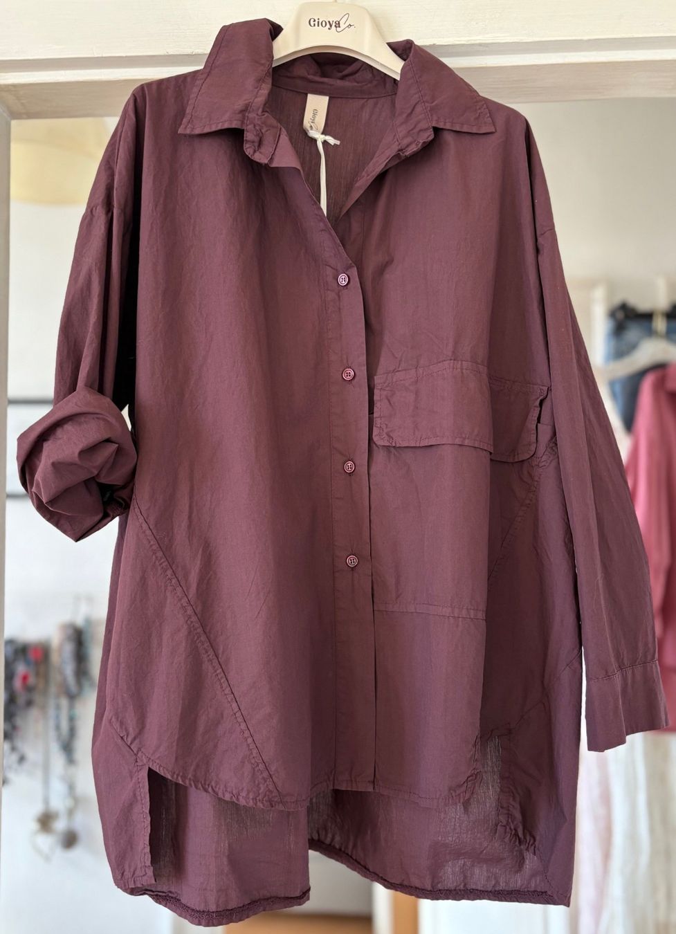 Camicette: CHEMISE OVERSIZE EN COTON! M – Nuovo e nell'imballaggio originale da Locarno venduto da NicoNion