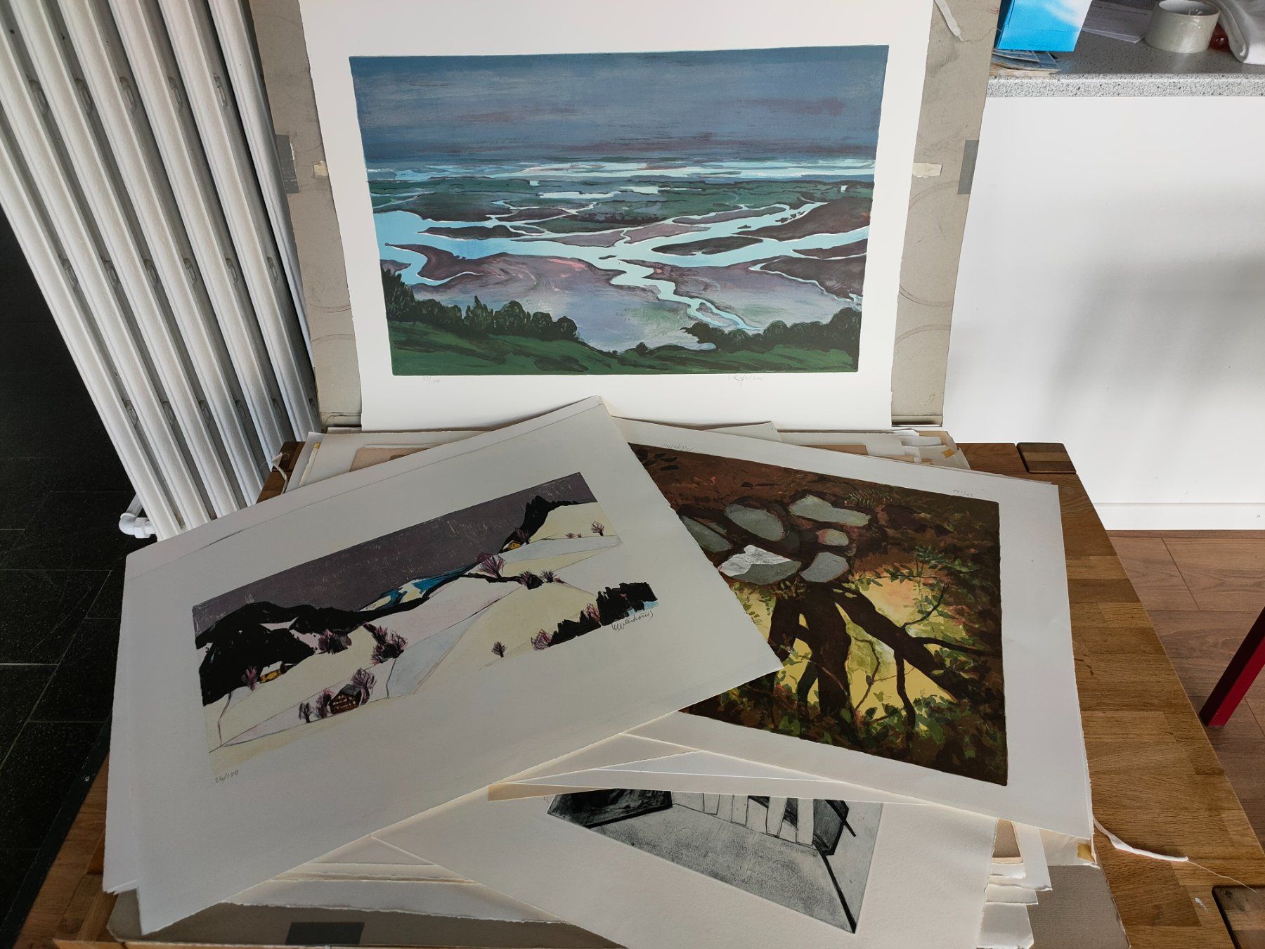Poster & Bilder: Grosse Kunstsammlung, inkl. Cargiet, Comensoli, Erni – Gebraucht aus Nidfurn von antonio737 8