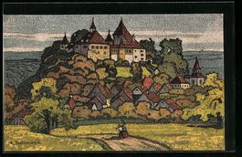 Kyburg, Ortsansicht von Süden
