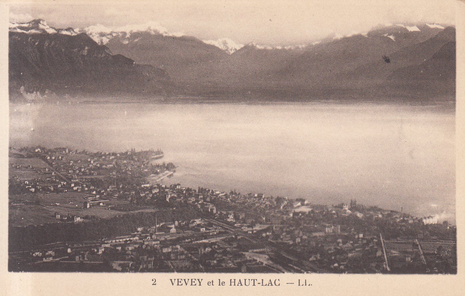 Cartoline postali: Vevey, ca. 1930 – Usato da Bürglen TG venduto da StampGraf