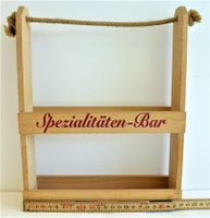 Fläschen-Halter Spezialitäten-Bar Holz