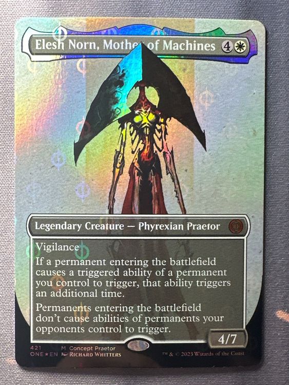 Elesh Norn, Mother of Machines COMPLEAT FOIL Variant 421 (Neu (gemäss ...