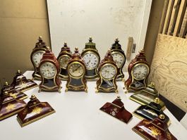 Pendule Lot 8 pièces
