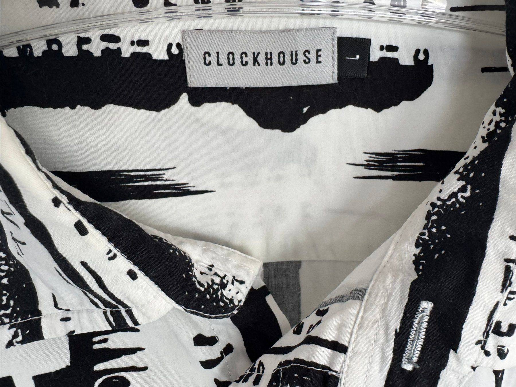 C&A Camicie: Clockhouse Herren Hemd, Grösse L, 100 %Bamwole – Usato da Uhwiesen venduto da mic_kd6g 3