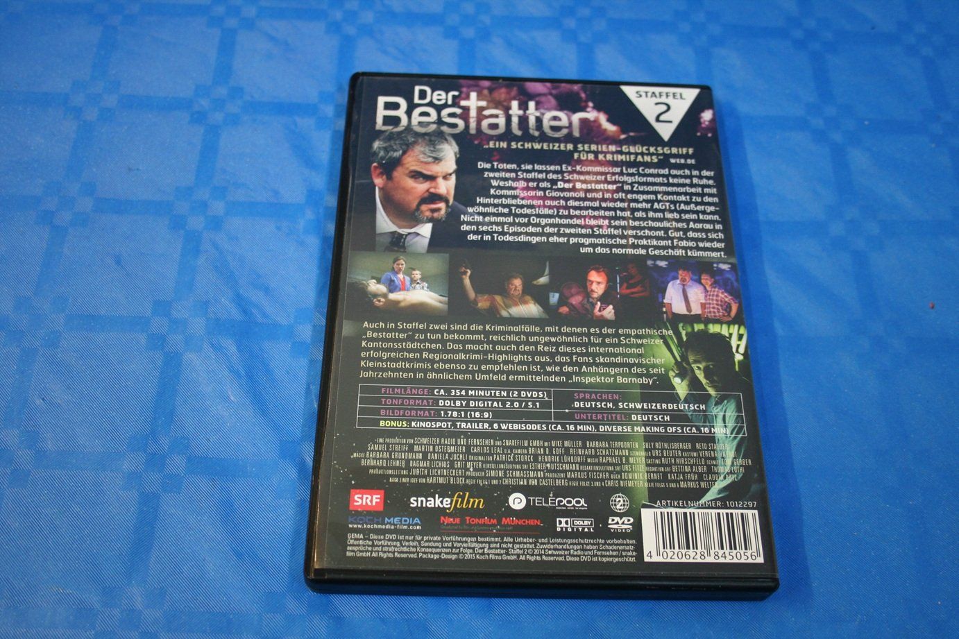 Tutti i DVDs: Der Bestatter, 2. Staffel – Usato da Wettingen venduto da zibi137 1