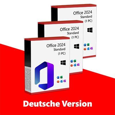Microsoft Software: Office 2024 Standard (3 keys) - DE – Usato da Vaduz venduto da KeysDistributionGmbH