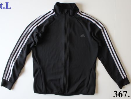 Veste de sport Adidas noire climalite t. L