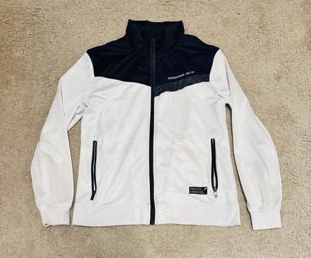 G-Star Jacke Weiss Dunkelblau Groesse XL guter Zustand