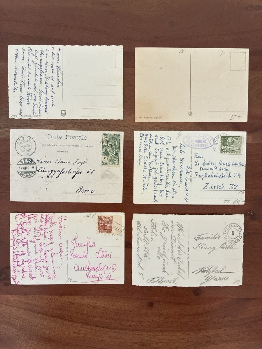 Cartes postales: 13 Ansichtskarten Schweiz von Rodi Fiesso TI – D'occasion à Oftringen par Cla.vD.74 1