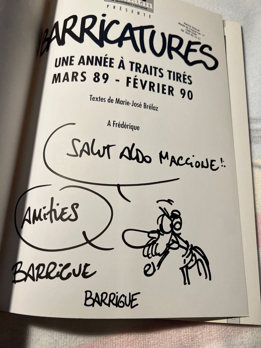 Fumetti: Barricartures mars 1989 – Usato da Sergey venduto da Mascotte00 2