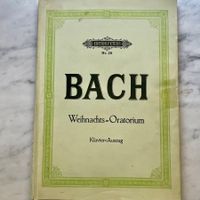 Bach Weihnachtsoratorium Klavierauszug Edition Peters