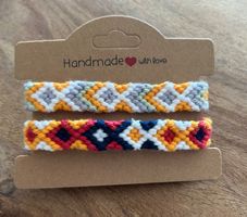 2x Armband / Freundschaftsband, Neu & Handgemacht