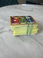 Panini 166 cartes pas à double