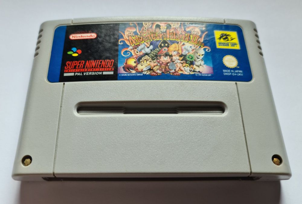 SNES Spiel: Super Adventure Island II 2 NUR DAS EINZELNE SPIEL-MODUL (für SNES Super Nintendo, PAL, deutsch