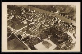 Diessenhofen, Fliegeraufnahme aus 100m