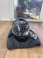 Motorradhelm HJC schwarz matt mit Visier guter Zustand