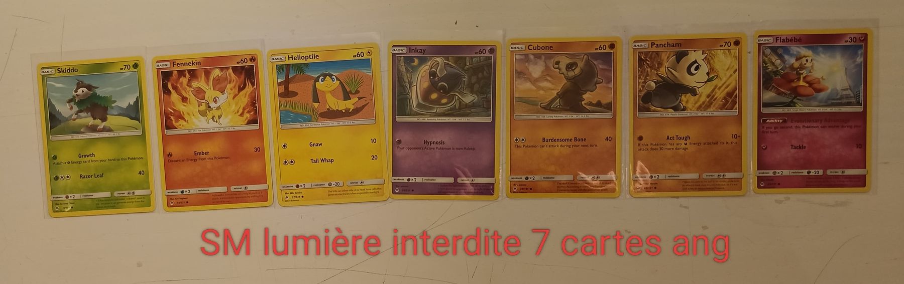 Pokémon Carte collezionabili: Lot de carte soleil et lune – Nuovo (secondo la descrizione) da Plan-les-Ouates venduto da Mathias_c 4