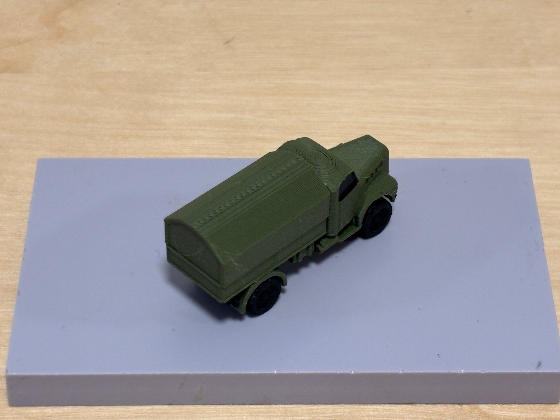 Modellini di ferrovie: Saurer 2DM mit Plane 1:160 3D-Druck – Nuovo (secondo la descrizione) da Bülach venduto da h0slotch 2