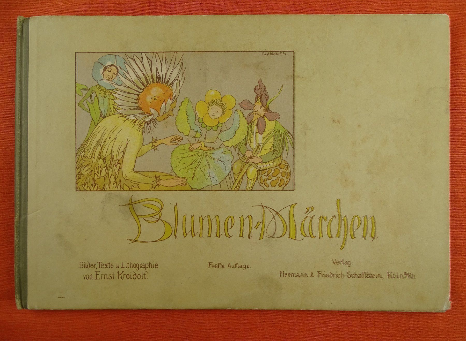 Libri: E. KREIDOLF: BLUMEN-MÄRCHEN, SCHAFFSTEIN – Usato da Grüningen venduto da Kartensammler