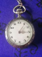 Antike Taschenuhr Silber Tulatechnik