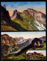2 Karten  Ebenalp  und  Schäfer